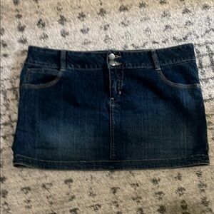 So Wear It Declare It Blue Casual Mini Pencil Skirt